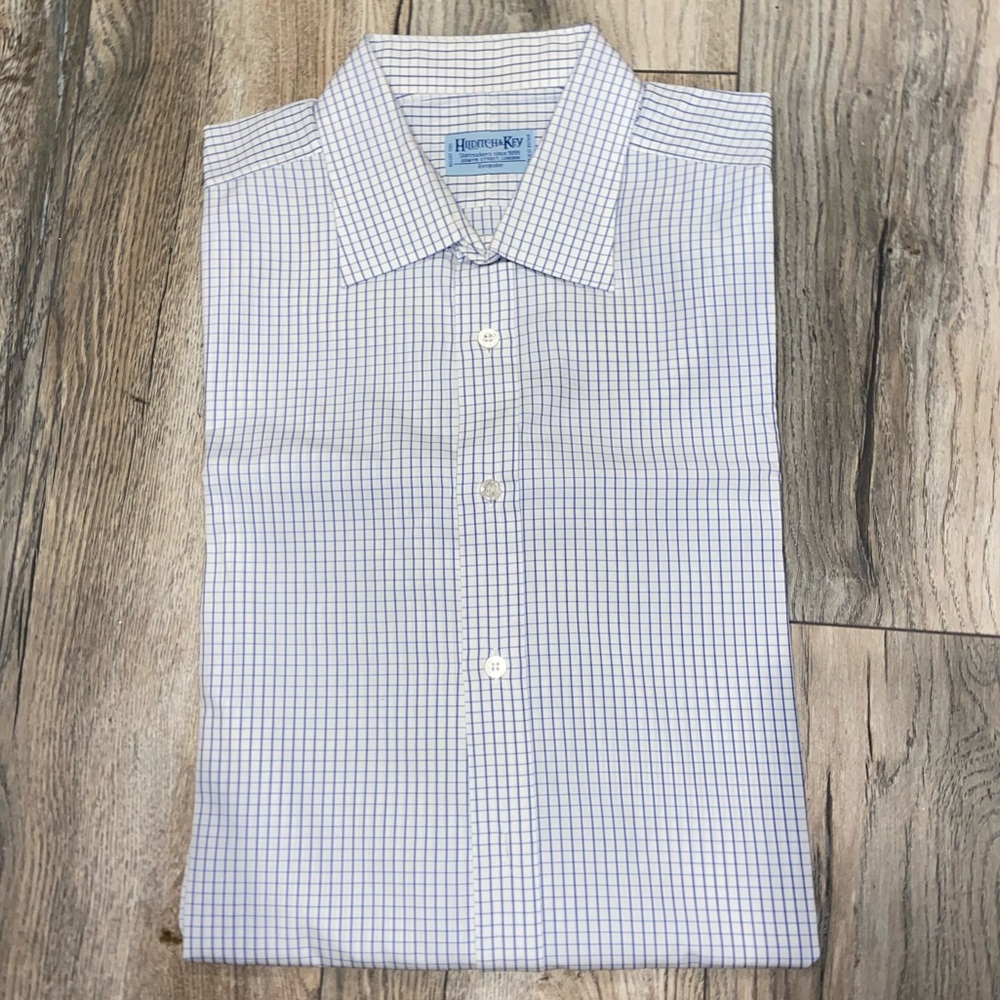 Hilditch & Key white button down cotton shirt